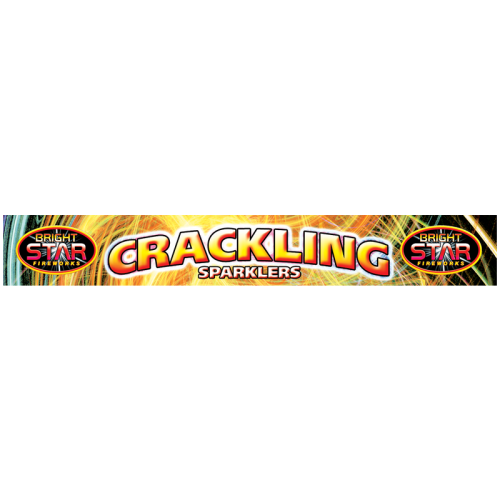 Crackling Sparklers 5pce D/Box 10