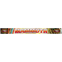 Mammoth Sparklers 4pce D/Box 18 Mammoth Sparklers 4pce D/Box 18