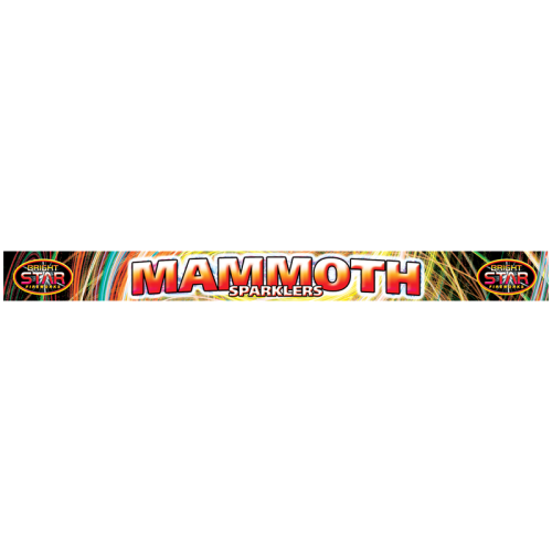 Mammoth Sparklers 4pce D/Box 18