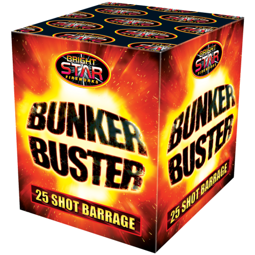 Bunker Buster 25 Shot Barrage