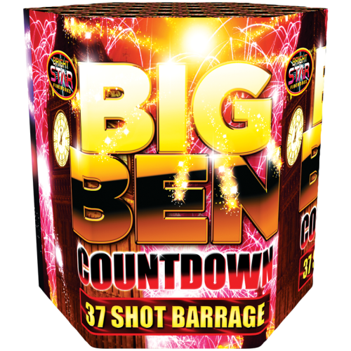 Big Ben Countdown 37 Shot Barrage