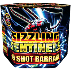 Sizzling Sentinels 19 Shot Barrage Sizzling Sentinels 19 Shot Barrage