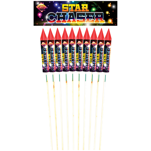 Star Chaser Rocket Pack 10pce