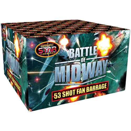 Battle of Midway 53 Shot Fan Barrage