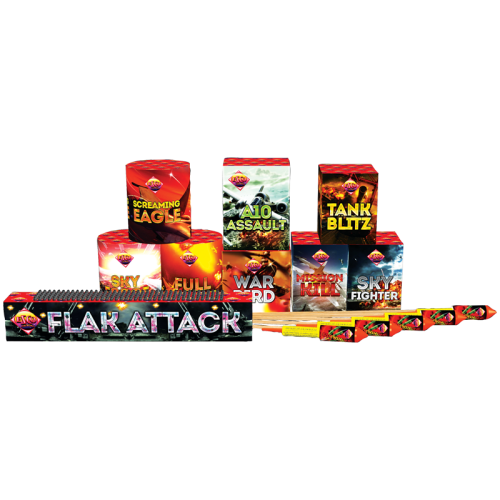 Jet Scream Selection Box 17pce