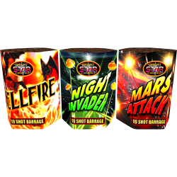 Mixed Carton of 19-shot Barrages