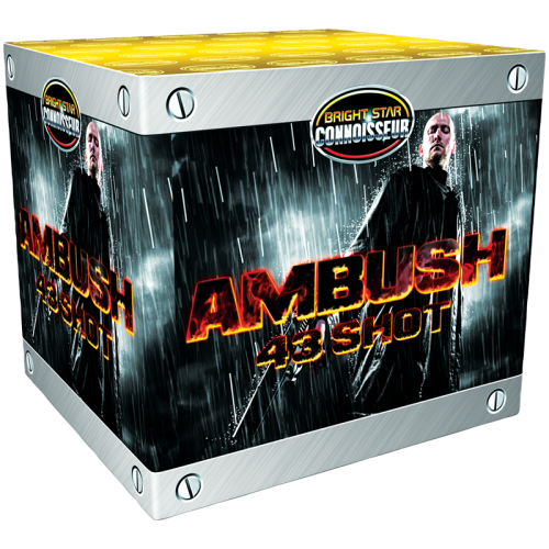 Ambush 43 Shot Barrage 640 Grams (Connoisseur