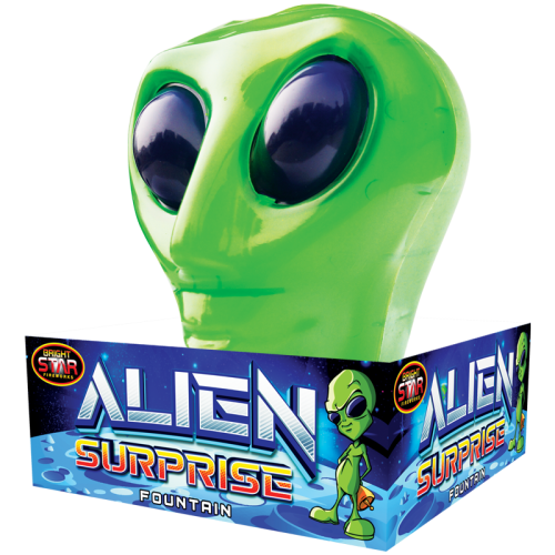 Alien Surprise Fountain PDQ Box