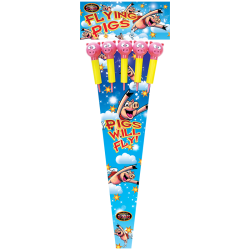 Flying Pigs Rocket 5pce PVC Bag (1.3G) Flying Pigs Rocket 5pce PVC Bag (1.3G)