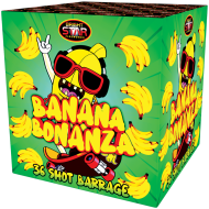 Banana Bonanza Barrage 36 Shot 1.3G Banana Bonanza Barrage 36 Shot 1.3G