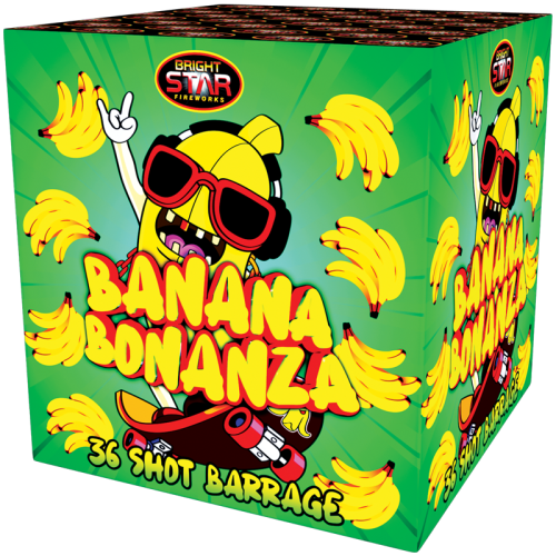 Banana Bonanza Barrage 36 Shot 1.3G