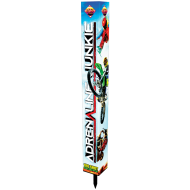 Adrenaline Junkie 180 Shot Roman Candle Battery Adrenaline Junkie 180 Shot Roman Candle Battery
